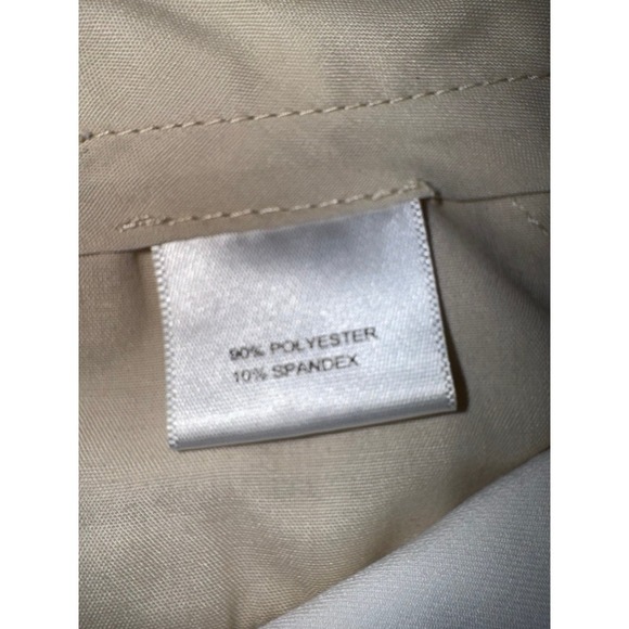 Peter Millar wicking women's pants off white size 4 mid rise 26.5" inseam - Picture 8 of 11